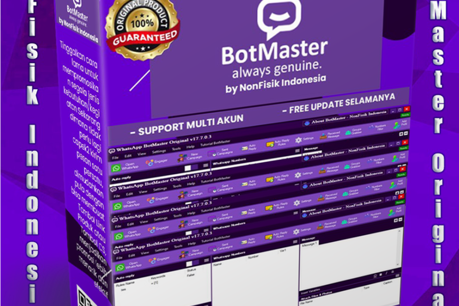 BotMaster WhatsApp Sender Original Version Always Update