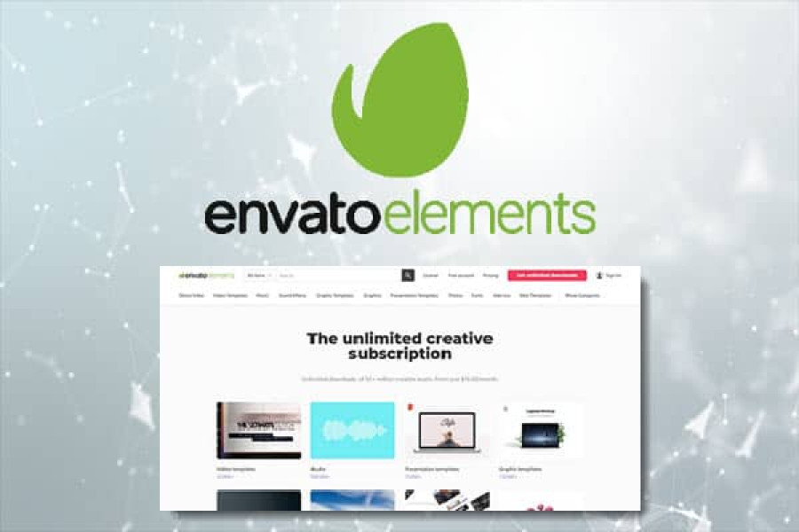 Envato Elements Ribuan Template